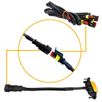 Kit d'éclairage LED universel 12V 4 pièces pour capot de SUV, ambre, feux de jour DRL, éclairage de calandre avant pour Toyota Tacoma 2016-2020