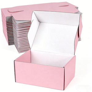 Boîte postale en <span class=keywords><strong>carton</strong></span> coloré, emballage en papier, boîte en papier écologique, boîte en <span class=keywords><strong>carton</strong></span> ondulé <span class=keywords><strong>pour</strong></span> l'expédition de vêtements - Product Image 6