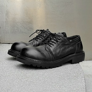 Zapatos de hombre de cuero genuino de primera capa lavado al agua, estilo casual, con suela gruesa y efecto de aumento de altura, ideales para el día a día. - Product Image 1