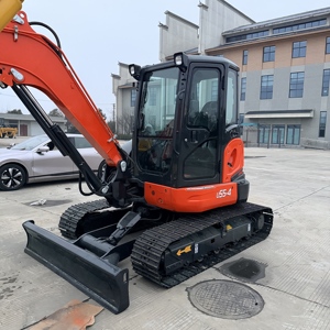 รถขุดตีนตะขาบ Kubota U55 มือสองแท้ 100% ขนาด 5 ตัน พร้อมบุ้งขุด เครื่องยนต์และปั๊ม Kubota ได้รับการรับรองมาตรฐาน EPA และ CE - Product Image 3