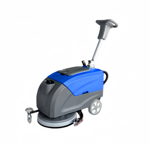 Outil de nettoyage électrique pour sols, machine de nettoyage de sols à pousser à la main pour entrepôts, magasins, chariot de nettoyage des sols - Product Image 1