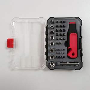 Multifunctional Screwdriver Set 39-Piece 1/4 In Socket Hand <b>Tool</b> <b>Kit</b> Alloy Steel Home Use With Bottle Opener - Product Image 1