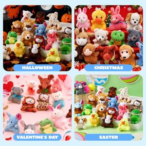 Jouets en peluche pour chats en coton PP personnalisables, super doux, pour enfants, cadeaux pour machines à griffes - Product Image 3