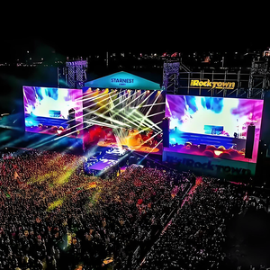 P3.91 p2.97 आउटडोर लाइव प्रदर्शन के नेतृत्व में किराये का प्रदर्शन वाटरप्रूफ हाई ब्राइटनेस पृष्ठभूमि स्क्रीन की दीवार 5 साल की वारंटी - Product Image 1