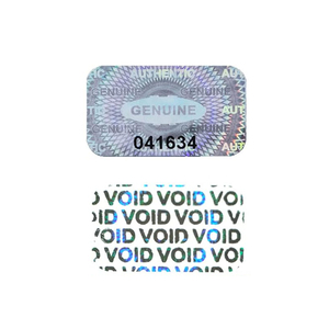Chất Lượng Cao 3D <span class=keywords><strong>Holographic</strong></span> Pet An Ninh Nhãn Dán Nhãn Chống Giả Nhãn Hiệu Bảo Vệ Xác Thực Bao Bì Nhãn - Product Image 4