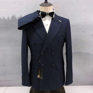 <span class=keywords><strong>Costume</strong></span> de banquet de <span class=keywords><strong>mariage</strong></span> noir à simple boutonnage pour hommes, avec braguette à fermeture éclair et devant plat, vêtements d'affaires confortables et respirants de taille XL - Product Image 2