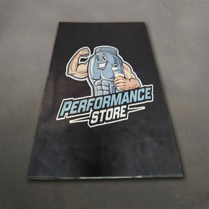 พรมไนลอนตกแต่งพื้นที่ซักได้ทำด้วยมือมีโลโก้ปาฏิหารย์พิมพ์ลายด้วยยางกันลื่นแผ่นปูหน้าประตูพิมพ์โลโก้ตามสั่ง - Product Image 6