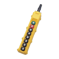 Télécommande de grue à levage à 4 boutons, étanche IP65, interrupteur à bouton-poussoir 500V 5A, vente en gros