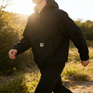 Vêtement de travail automobile Automne Manteau rétro japonais amincissant <span class=keywords><strong>pour</strong></span> femmes <span class=keywords><strong>Petite</strong></span> <span class=keywords><strong>taille</strong></span> Casual Bleu à capuche en denim avec un design de haut polyvalent avec LOGO - Product Image 3