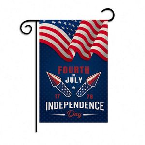 Wholesale 12x18 Double-Sided Custom Garden <b>Flags</b> Weather-Resistant Polyester Cloth Digital Printing Insurance Decorations Blank - Product Image 1