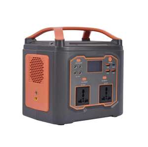 สถานีไฟฟ้าพกพา 500W ได้รับการรับรอง แบตเตอรี่ LiFePO4 384Wh เครื่องกำเนิดพลังงานแสงอาทิตย์ สำหรับการเดินทางทางอากาศและการตั้งแคมป์ - Product Image 1