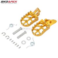Repose-pieds larges antidérapants en aluminium CNC et acier inoxydable pour Sur Ron Ultra Bee E Dirt Bike – Pièces de rechange améliorées