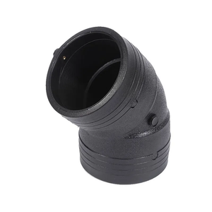 Vente directe usine : Raccords de tuyauterie HDPE, coudes PE à 90 degrés, anti-corrosion, prêts à couper pour l'alimentation en eau industrielle, électrofusion, à bride - Product Image 5