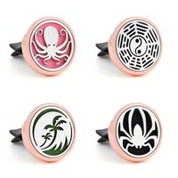 Clip désodorisant pour voiture, clip pour grille d'aération, clip diffuseur de parfum, clip parfumé, diffuseur de fragrance - Conception détachable
