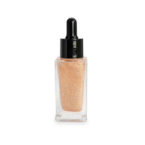 Huile corporelle scintillante en flacon carré en verre de 30 ml, fabrication sur mesure MLM OEM ODM, fini nacré, hydratante, longue tenue, soin du corps. - Product Image 3