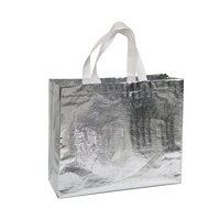 Mode Durable expédition sac fourre-tout brillant laminé Non tissé sac tissu personnalisé impression Logo