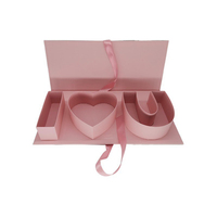Boîte Cadeau Créative à Remplir en Forme de Lettres « Je t'aime » pour Composition Florale Rectangulaire, Emballage Cadeau pour la Saint-Valentin