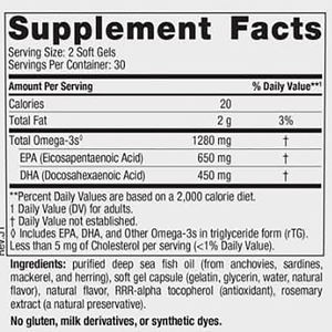 high quality private label <b>FISH</b> <b>OIL</b> JOINT HEALTH softgels with EPA& DPA dietary supplement - Product Image 2