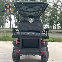 Le chariot de golf électrique 6 places le plus populaire, type Dune Buggy, avec batterie au lithium/plomb-acide 60V offrant une autonomie de 80-100 km