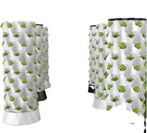 Equipo Hidropónico Digital Tridimensional de Plástico con Torre de Piña para Cultivo sin Suelo, Riego por Aspersión para Frutas y Verduras - Product Image 1