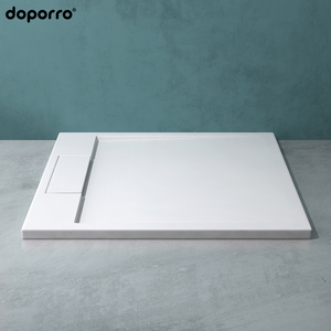 <span class=keywords><strong>Plato</strong></span> de <span class=keywords><strong>Ducha</strong></span> de Resina de <span class=keywords><strong>Piedra</strong></span> de Superficie Sólida para Baño Familiar Moderno - Product Image 5