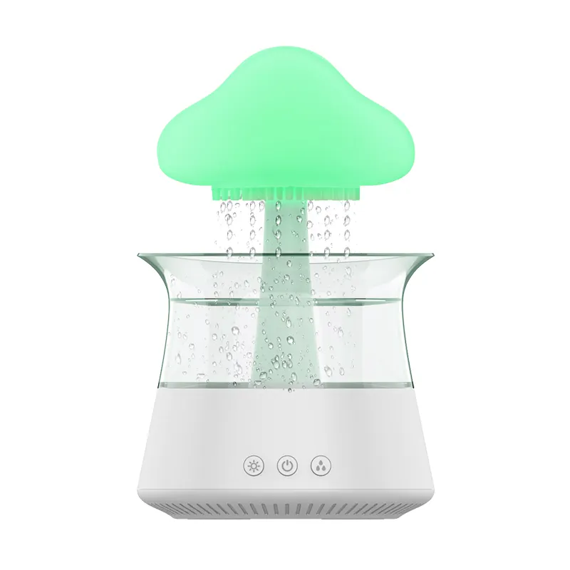 Customized Raining Cloud Humidifier With Night Light Aromatherapy Essential Oil Diffuser Micro Humidifier help to Relaxing