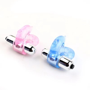 New Dolphin Cock <span class=keywords><strong>Ring</strong></span> Vibrator Fingerring dauerhafte Klitoris Massage Masturbation Vibrierende Verzögerung Ejakulation Vibe Sexspielzeug für M. - Product Image 6