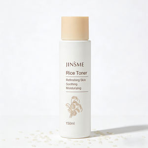 Tonique de riz OEM ODM 150 ml avec vitamine E, centella asiatica, acide hyaluronique, éclaircissant, hydratant pour tous les types de peau - Product Image 1