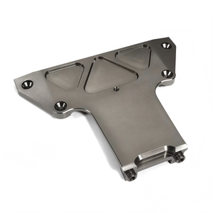 บริการเครื่องจักรซีเอ็นซีความแม่นยำสูง ผลิตแผ่นฐานรองท้ายรถอะลูมิเนียมแบบกำหนดเองสำหรับรถแข่งดราก - Product Image 3