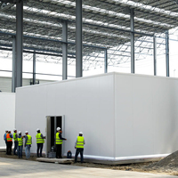 Remorque Réfrigérée Mobile Congélateur Chambre Froide Extérieure Portative Unité de Stockage