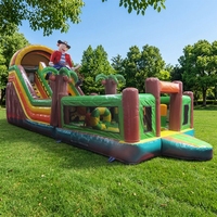 WINSUN Nouvelle Toboggan Gonflable en PVC pour Événements, Festivals Communautaires, Réunions Familiales et Divertissements Extérieurs