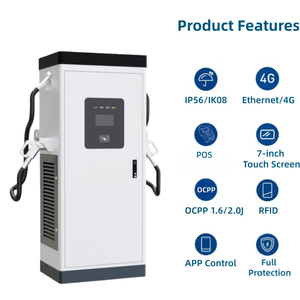 YIXINDIAN Nouveau chargeur rapide DC pour voitures électriques 80kW 120kW 160kW 180kW, chargeur de batterie de voiture, Powerbank intelligent, étanche, double pistolet - Product Image 2