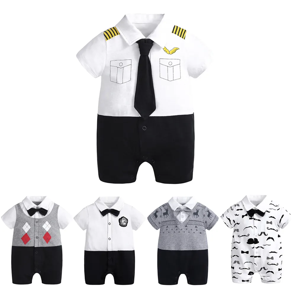 Hot Sale Factory Direct Price Newborn Baby Clothes Baby Sweatshirt Romper Baby Boys Newborn Clothes