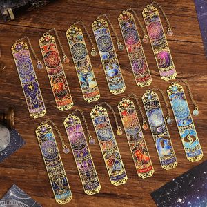Segnalibro in Metallo Dorato con <span class=keywords><strong>Segni</strong></span> Zodiacali e Astrologici, Regalo a Tema <span class=keywords><strong>Oroscopo</strong></span> per Uomini, Donne, Ragazze, Studenti e Amanti <span class=keywords><strong>dei</strong></span> Libri, Basso MOQ - Product Image 1