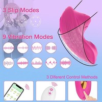 Vibrateur de culotte portable avec application et télécommande, œufs vibrants rechargeables, stimulateurs clitoridiens papillon