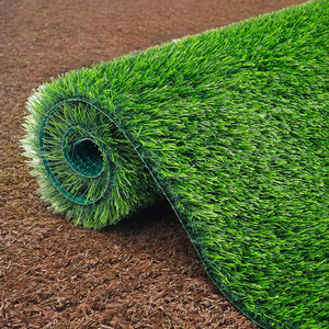 <span class=keywords><strong>Gazon</strong></span> synthétique populaire local pour jardin domestique et sports, adapté aux animaux domestiques, emballé en rouleaux, fabriqué en PE et PP - Product Image 1