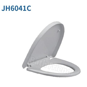 Copriwater Moderno a Forma di U Allungato in Materiale PP Antiscivolo con Chiusura Morbida per Adulti, Facile Installazione, Uso Bagno - Product Image 3