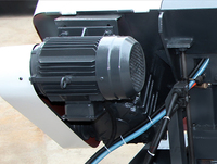Scie à ruban métallique GB4230, capacité de coupe maximale de 300 mm, scie à ruban hydraulique pour la coupe de barres d'acier, de tuyaux et de métaux