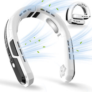 Ventilador de Cuello Portátil para Exteriores, Ventilador de Cuello con Pantalla Digital, Recargable, Silencioso y Plegable - Product Image 1