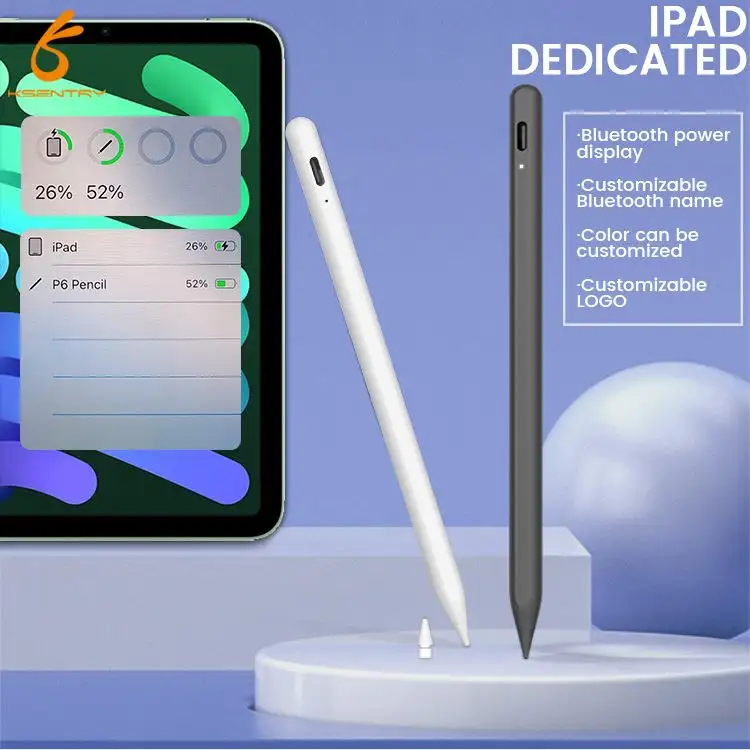 Schlussverkauf Original Smart Stylus S-Stift kapazitiver Touchscreen aktiver Zeichenstift für iPad Pro POM-Stift Tip C-Anschluss