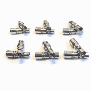 CNC 가공 탄소 섬유 및 스테인리스 스틸 304 억제 부품 드릴 및 브로치 유형 - Product Image 1