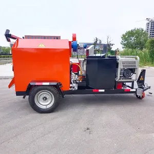 Piccolo trattore tipo asfalto Mixer caricamento automatico Mini portatile Mobile bitume macchina di miscelazione per la vendita