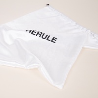 Ventes en gros de sacs en satin à cordon personnalisés avec logo imprimé, sacs à main, perruques, sacs cadeaux en soie, emballage, sac anti-poussière