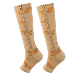 Calcetines <span class=keywords><strong>de</strong></span> Compresión con Cierre, Medias <span class=keywords><strong>de</strong></span> Compresión con Punta Cerrada para Hombres y Mujeres - Product Image 5