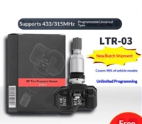 Sensor Launch TPMS 03 315 433MHz Sistema de Monitoreo de Presión de Neumáticos (TPMS) 2 en 1 Compatible con 30 °   Ajustable