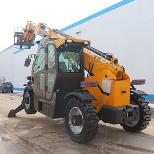 Harga Telehandler China Baru Diesel Kompak 6m Giant 3 Ton 4x4 Compact Rotasyon Telehandler Forklift Teleskopik - Product Image 5