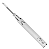 Puissance 8~10 Watts Température réglable 620 ℉ ~840 ℉   Kit d'outils de fer à souder électronique sans fil rechargeable mini USB
