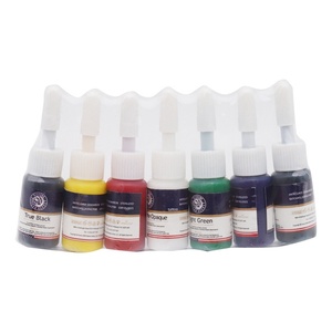 Encre de tatouage multicolore 7 ml, pigment pour l'art corporel, peinture de beauté pour maquillage semi-permanent des sourcils, fournitures de maquillage permanent - Product Image 1