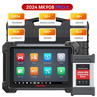 Tableta de Diagnóstico Automotriz Autel MaxiCOM MK908 PRO II 2026, Compatible con Escaneo VIN y Escaneo Pre y Post-escaneo