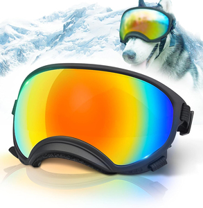 Gafas <span class=keywords><strong>de</strong></span> Sol para Perros con Protección UV y Correa Ajustable para Perros Pequeños, Medianos y Grandes, Gafas para Mascotas - Product Image 1